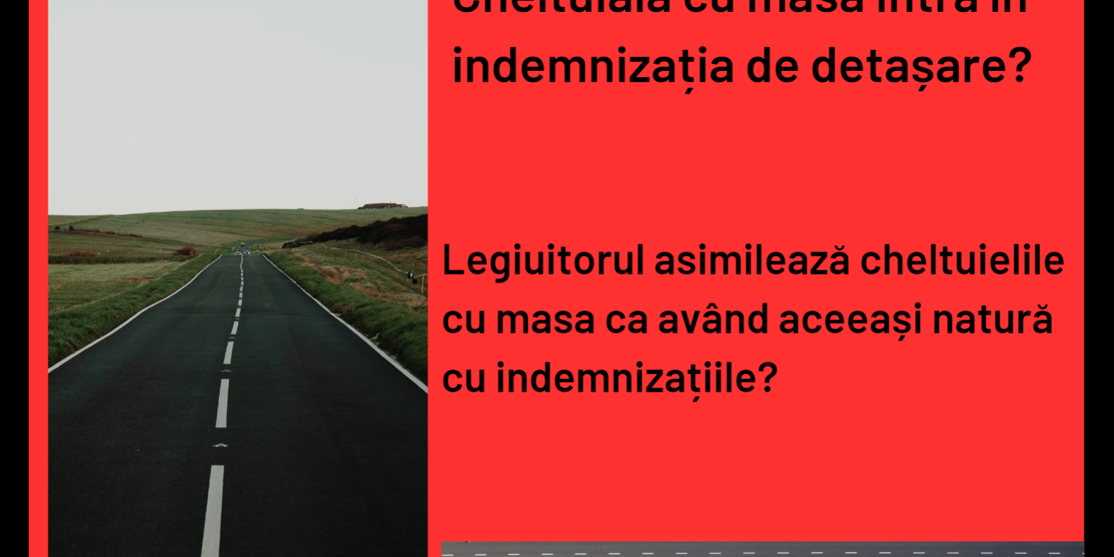 Indemnizatia de detasare Indemnizatia de detasare