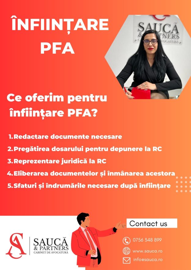 Infiintare PFA Infiintare PFA