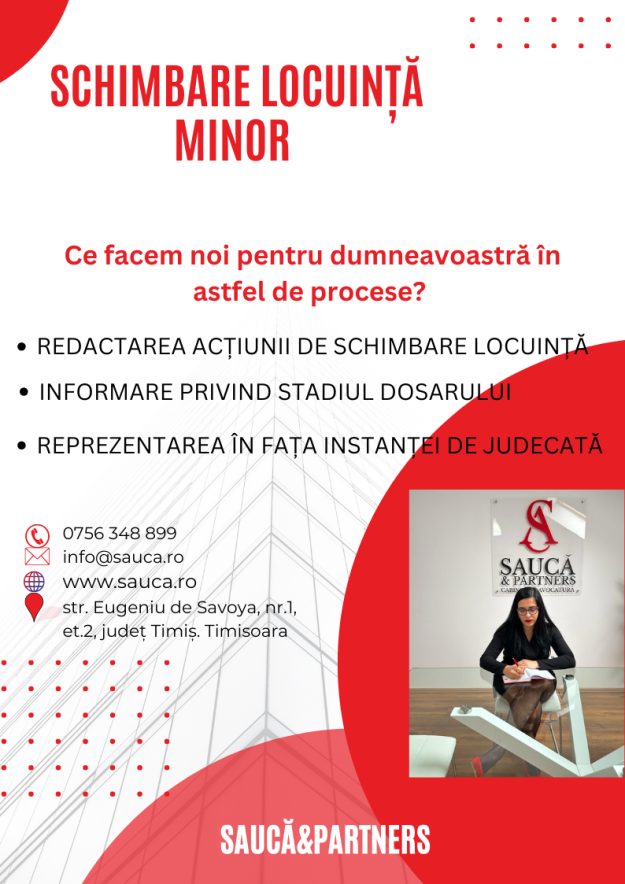 SCHIMBARE LOCUINTA MINOR