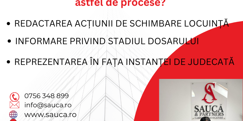 SCHIMBARE LOCUINTA MINOR SCHIMBARE LOCUINTA MINOR