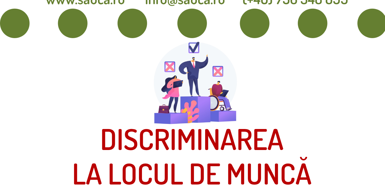 discriminare munca salariat dreptul muncii avocat timisoara 2023