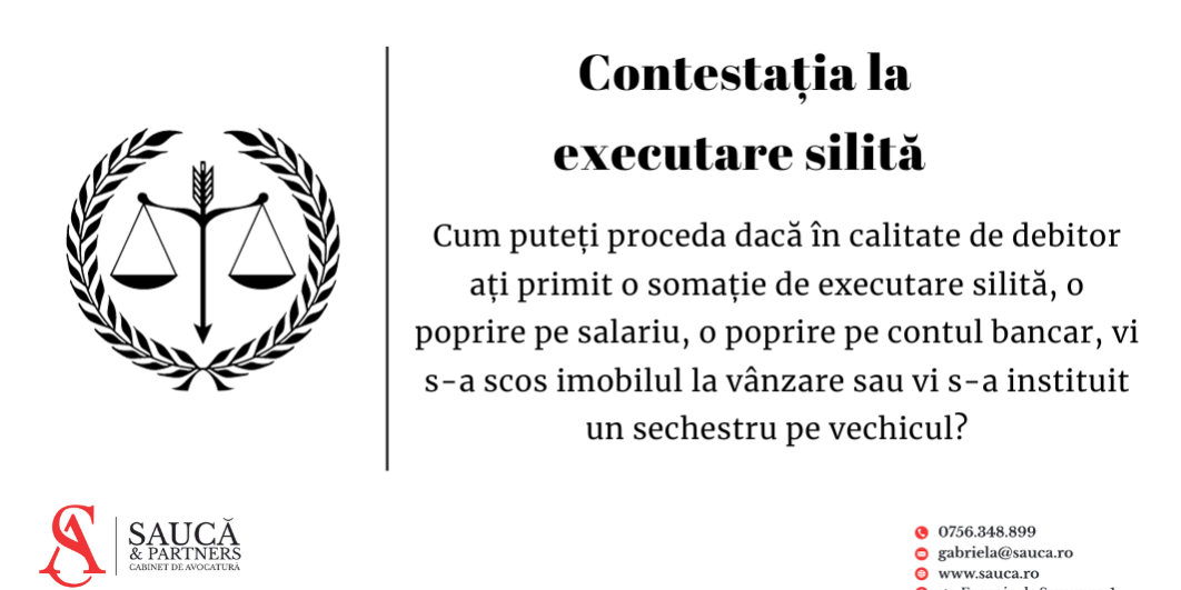 Contestatia la executare silita av timisoara