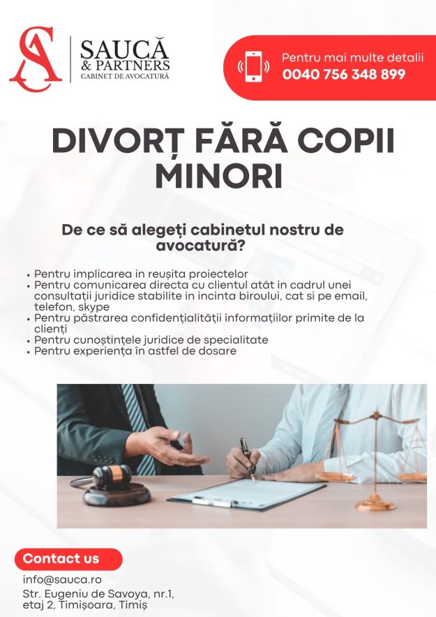 DIVORT fara copii minori