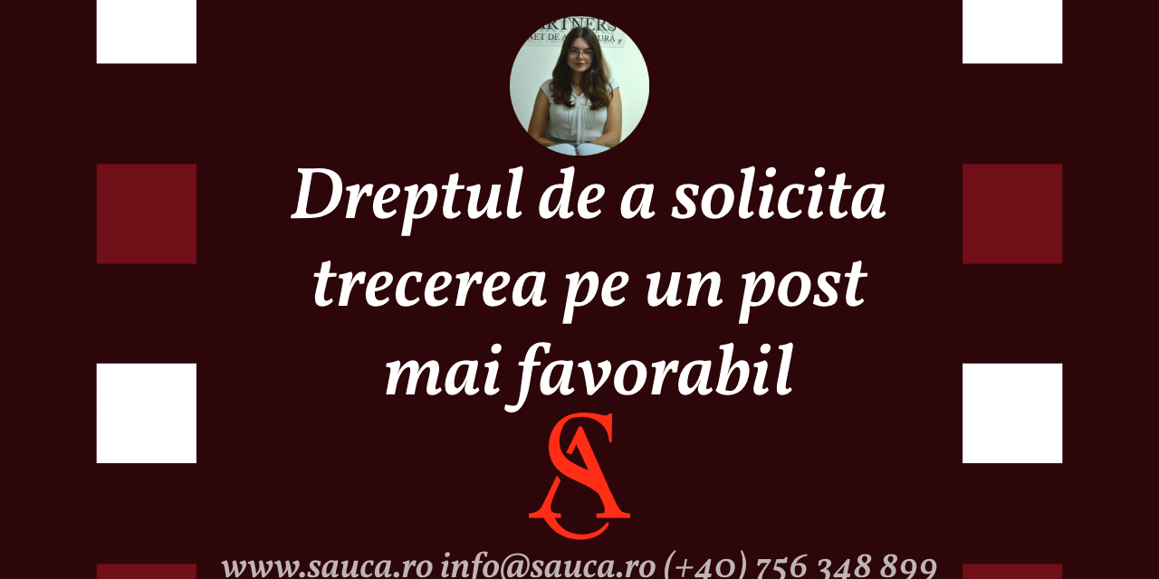 drept salariat post favorabil avocat dreptul muncii timisoara 2023
