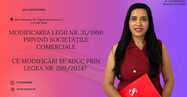 Modificare Legea 31-1990 avocat