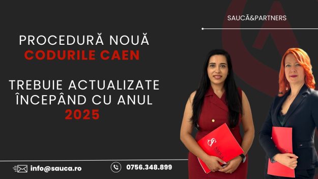 Actualizare coduri CAEN