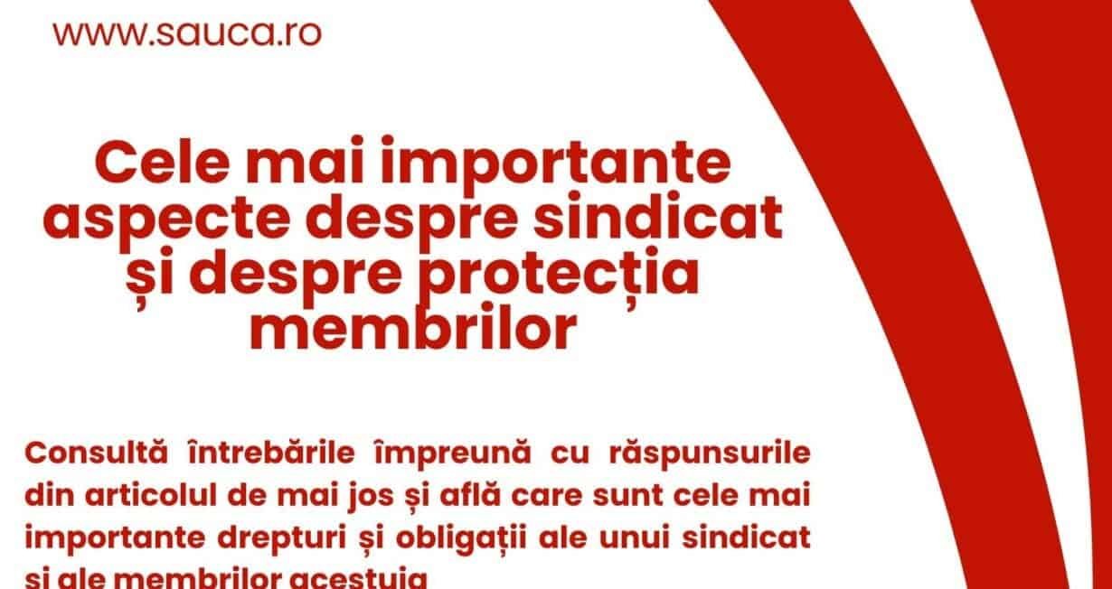 Sindicatul și protecția membrilor